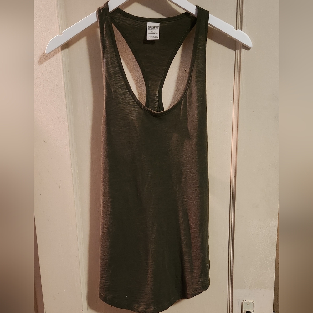 PINK racer back tank